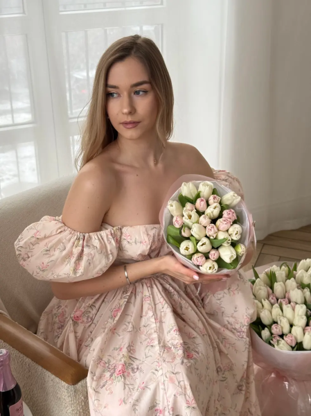 Букет Весенний поцелуй