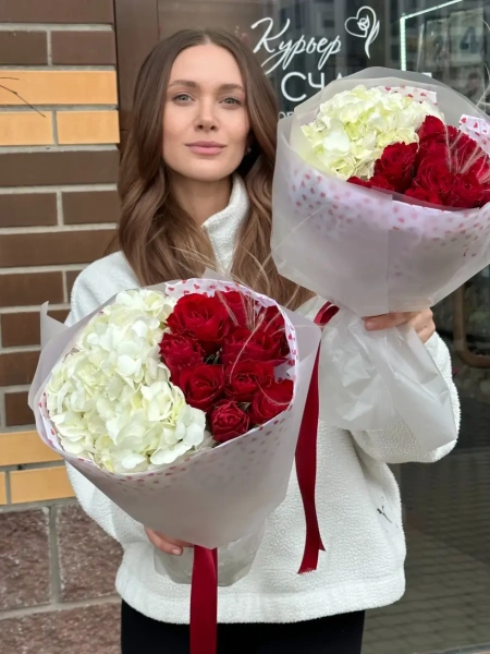Букет Поцелуй Белоснежки